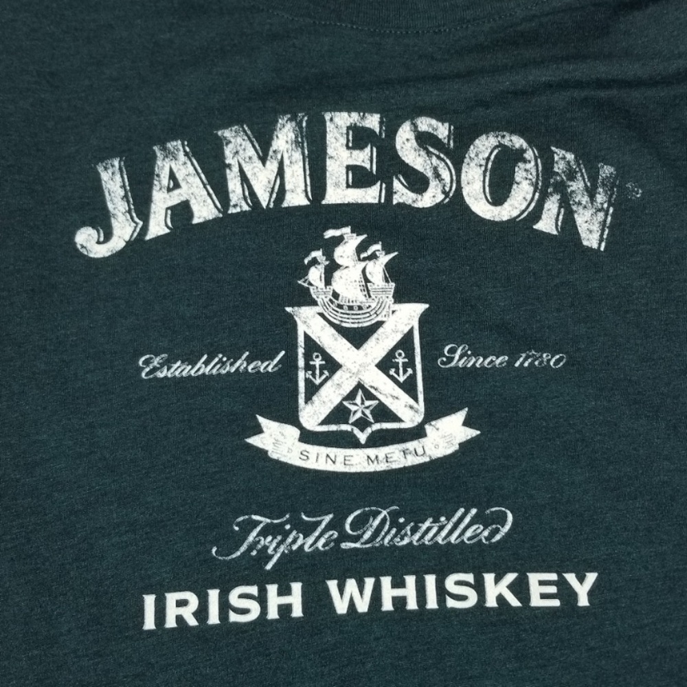 Bella Canvas Green Jameson Irish Whiskey Tee